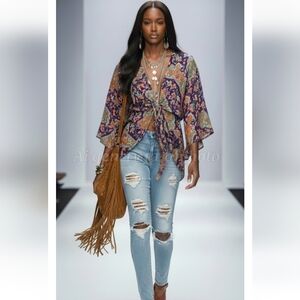 Floral Kimono Cardigan